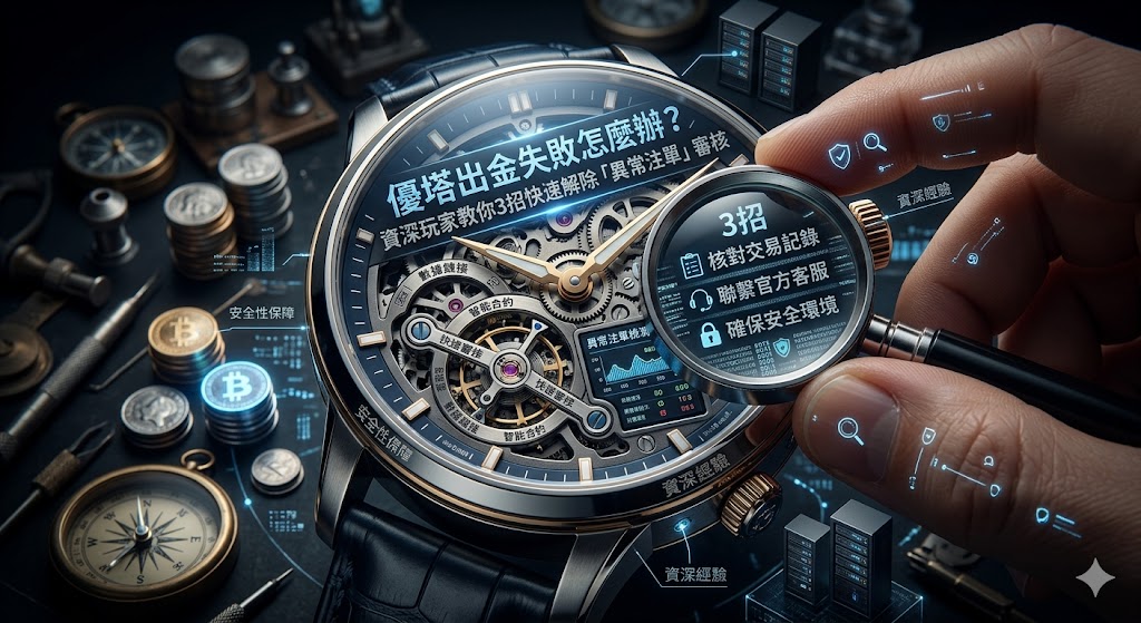 優塔出金失敗怎麼辦？資深玩家教你3招快速解除「異常注單」審核