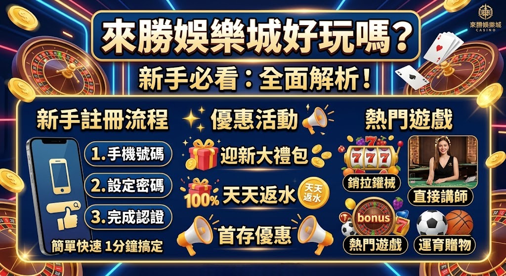 了解完整優惠與流水限制，安全理性享受遊戲樂趣！  