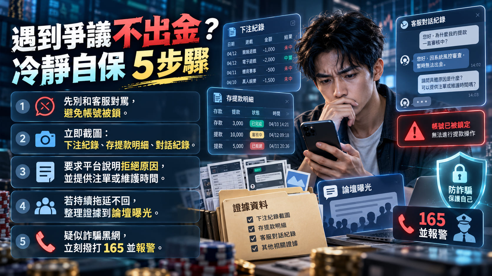 對個人資料防護有疑慮？立即造訪官網調閱高階加密技術與隱私聲明。